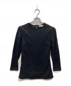 BORDERS at BALCONYボーダーズアットバルコニー）の古着「LONG SLEEVES TEE(ロング・スリーブ・ティー)」｜ブラック