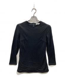 BORDERS at BALCONY（ボーダーズアットバルコニー）の古着「LONG SLEEVES TEE(ロング・スリーブ・ティー)」｜ブラック