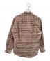 L.L.Bean (エルエルビーン) ボタンダウンシャツ ボルドー×ベージュ サイズ:SIZE M：5000円