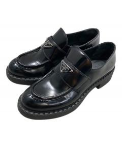 中古・古着通販】PRADA (プラダ) ブラッシュドレザー ローファー