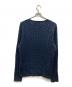 POLO RALPH LAUREN (ポロ・ラルフローレン) ケーブルニット ネイビー サイズ:L：8000円
