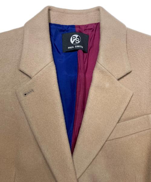PS Paul Smith（ＰＳポールスミス）PS Paul Smith (ＰＳポールスミス) チェスターコート ベージュ サイズ:40の古着・服飾アイテム