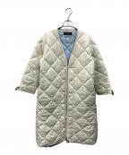 MADISON BLUEマディソンブルー）の古着「LINER COAT D QUILTING COAT」｜アイボリー