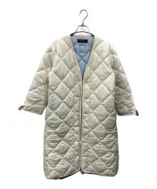 MADISON BLUE（マディソンブルー）の古着「LINER COAT D QUILTING COAT」｜アイボリー