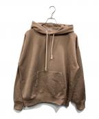 AURALEEオーラリー）の古着「BAGGY POLYESTER SWEAT P/O PARKA」｜ブラウン