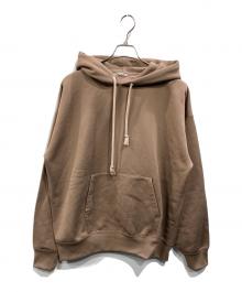 AURALEE（オーラリー）の古着「BAGGY POLYESTER SWEAT P/O PARKA」｜ブラウン