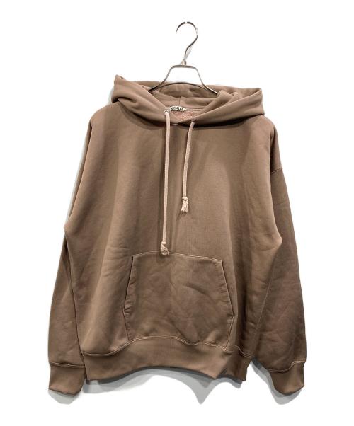 AURALEE（オーラリー）AURALEE (オーラリー) BAGGY POLYESTER SWEAT P/O PARKA ブラウン サイズ:5の古着・服飾アイテム