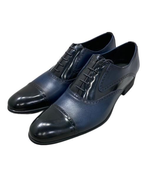 LANVIN COLLECTION（ランバンコレクション）LANVIN COLLECTION (ランバンコレクション) ストレートチップシューズ ネイビー サイズ:26の古着・服飾アイテム