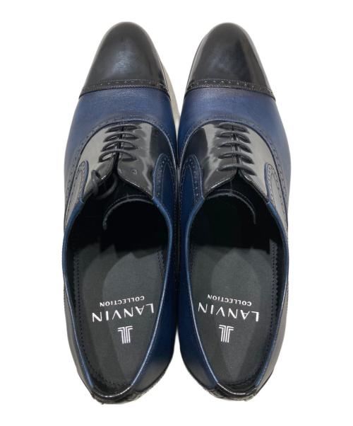 LANVIN COLLECTION（ランバンコレクション）LANVIN COLLECTION (ランバンコレクション) ストレートチップシューズ ネイビー サイズ:26の古着・服飾アイテム