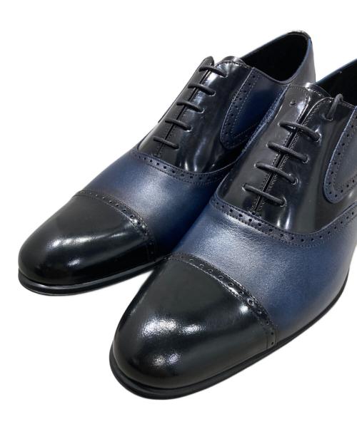 LANVIN COLLECTION（ランバンコレクション）LANVIN COLLECTION (ランバンコレクション) ストレートチップシューズ ネイビー サイズ:26の古着・服飾アイテム