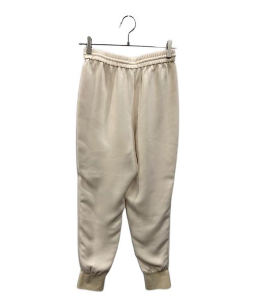 theory（セオリー）theory (セオリー) Crepe Combo Slouchy Jogger（クレープ・コンボ・スラウチー・ジョガー） アイボリー サイズ:SIZE Sの古着・服飾アイテム