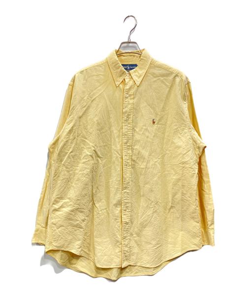 RALPH LAUREN（ラルフローレン）RALPH LAUREN (ラルフローレン) ボタンダウンシャツ イエロー サイズ:16　1／2－35の古着・服飾アイテム
