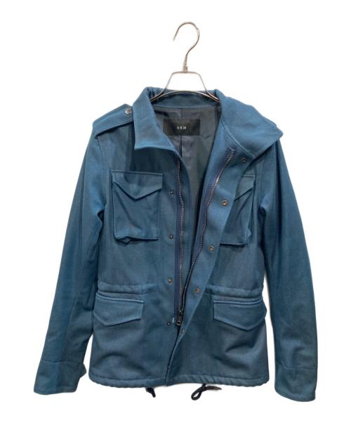 AKM（エーケーエム）AKM (エーケーエム) M65（エム65）ジャケット ネイビー サイズ:SIZE Mの古着・服飾アイテム