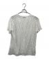 DIOR HOMME (ディオール オム) オブリークシースルーTシャツ ホワイト サイズ:SIZE XL：20000円