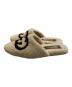 GUCCI (グッチ) アイリーン ロゴプリント シアリング スリッパ ベージュ サイズ:SIZE 9：15000円