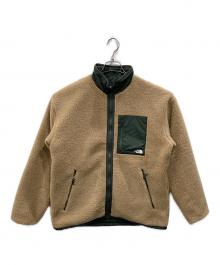THE NORTH FACE（ザ ノース フェイス）の古着「リバーシブルエクストリームパイルフリースジャケット」｜ベージュ