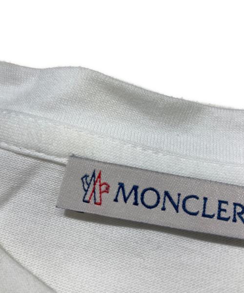 MONCLER（モンクレール）MONCLER (モンクレール) T-SHIRT GIROCOLLO ホワイト サイズ:ＸＳの古着・服飾アイテム