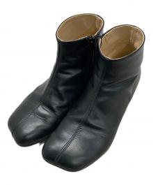 MM6 Maison Margiela（エムエムシックスメゾンマルジェラ）の古着「Anatomic アンクルブーツ」｜ブラック