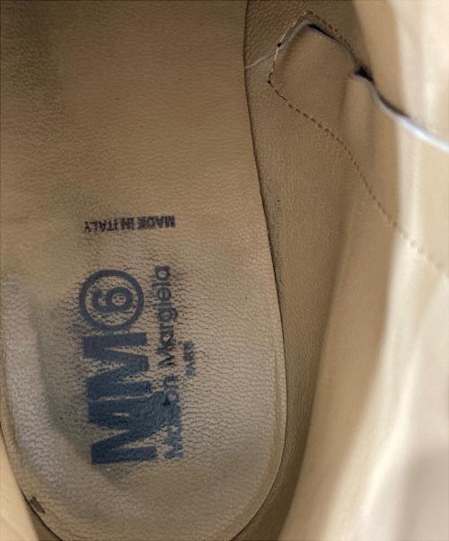 MM6 Maison Margiela（エムエムシックスメゾンマルジェラ）MM6 Maison Margiela (エムエムシックスメゾンマルジェラ) Anatomic アンクルブーツ ブラック サイズ:37の古着・服飾アイテム