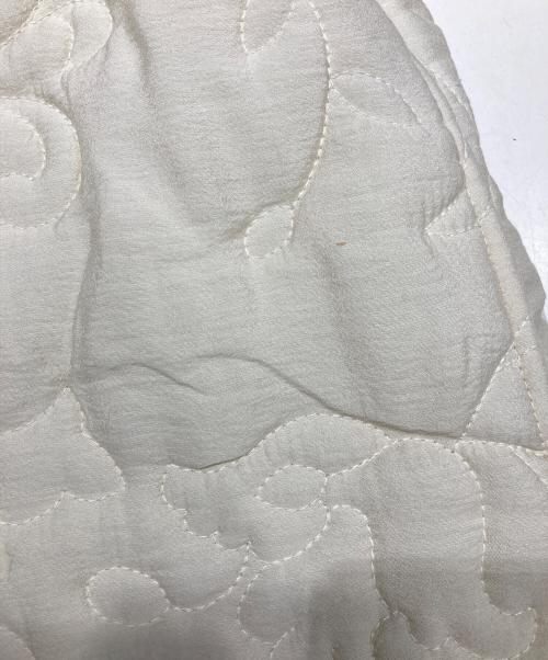 Eaphi（エフィ）Eaphi (エフィ) leaf pattern 2way quilting coat アイボリー サイズ:Fの古着・服飾アイテム