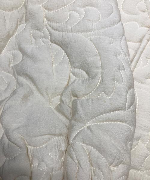 Eaphi（エフィ）Eaphi (エフィ) leaf pattern 2way quilting coat アイボリー サイズ:Fの古着・服飾アイテム