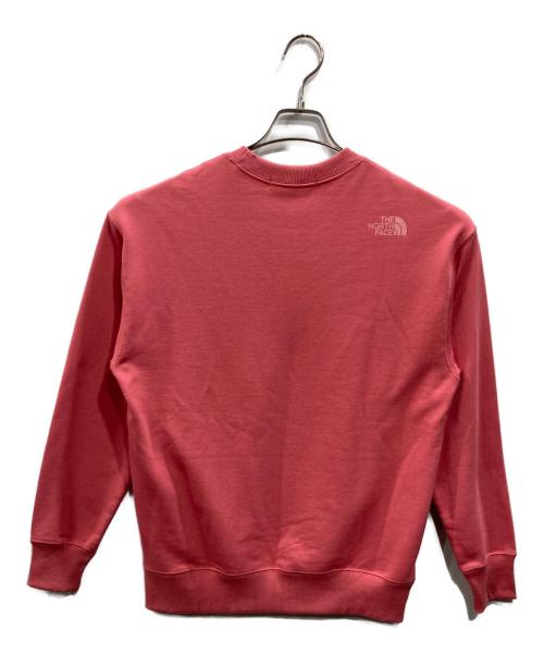 THE NORTH FACE（ザ ノース フェイス）THE NORTH FACE (ザ ノース フェイス) フラワーロゴクルー ピンク サイズ:SIZE XSの古着・服飾アイテム