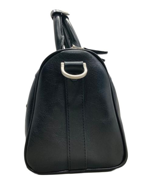 AVIREX（アヴィレックス）AVIREX (アヴィレックス) VARSITY LEATHER MINI DUFFLE BAG ブラックの古着・服飾アイテム