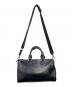 AVIREX (アヴィレックス) VARSITY LEATHER MINI DUFFLE BAG ブラック：18000円