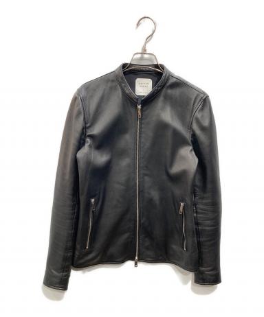 UNITED TOKYO 羊革 ラムレザー シングルライダースジャケット UNITED TOKYO（ユナイテッドトウキョウ）の「ラムレザーシングル
