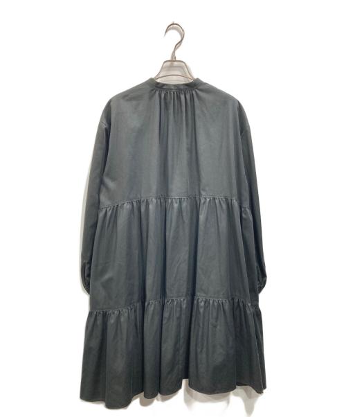 UNITED ARROWS TOKYO（ユナイテッドアローズトウキョウ）UNITED ARROWS TOKYO (ユナイテッドアローズトウキョウ) コットンティアードミニワンピース ブラック サイズ:38の古着・服飾アイテム
