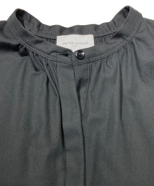 UNITED ARROWS TOKYO（ユナイテッドアローズトウキョウ）UNITED ARROWS TOKYO (ユナイテッドアローズトウキョウ) コットンティアードミニワンピース ブラック サイズ:38の古着・服飾アイテム