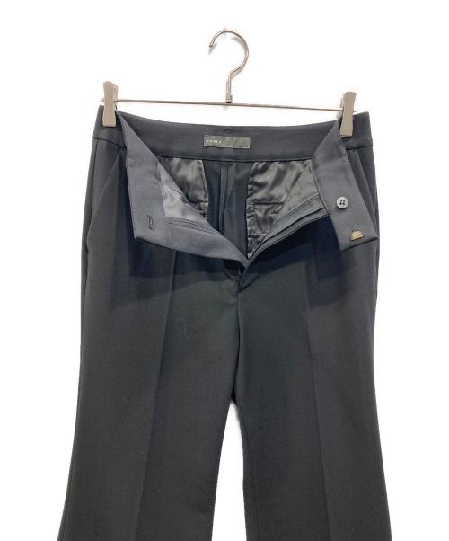 Noble（ノーブル）Noble (ノーブル) ハイストレッチナローフレアパンツ ブラック サイズ:SIZE 40の古着・服飾アイテム