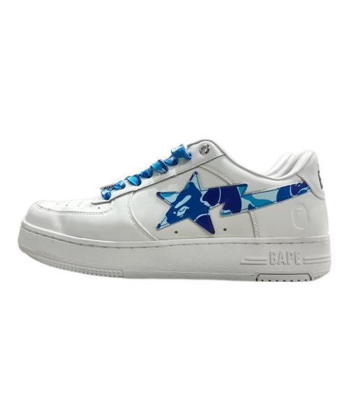 A BATHING APE（アベイシングエイプ）A BATHING APE (アベイシングエイプ) ABC CAMO BAPE STA ホワイト サイズ:27.5㎝の古着・服飾アイテム