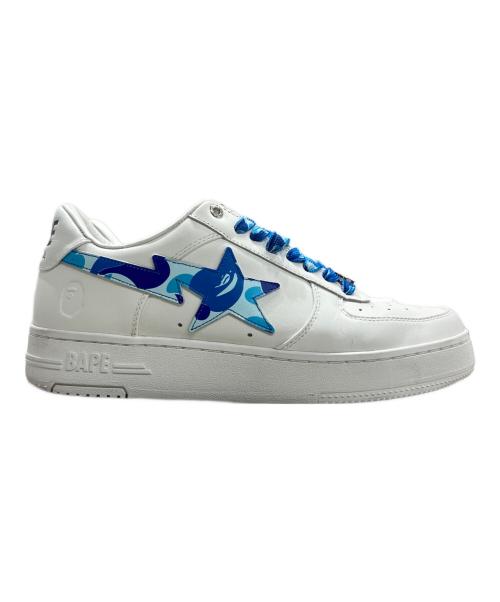 A BATHING APE（アベイシングエイプ）A BATHING APE (アベイシングエイプ) ABC CAMO BAPE STA ホワイト サイズ:27.5㎝の古着・服飾アイテム