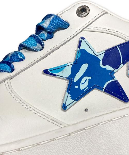A BATHING APE（アベイシングエイプ）A BATHING APE (アベイシングエイプ) ABC CAMO BAPE STA ホワイト サイズ:27.5㎝の古着・服飾アイテム