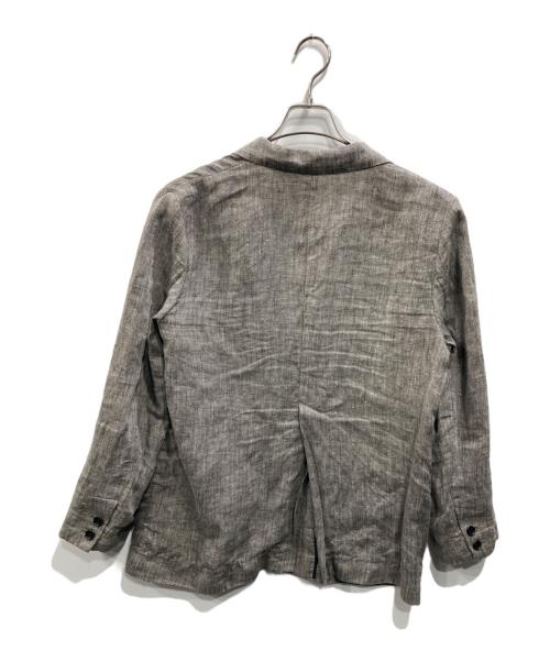 Spick and Span（スピック＆スパン）Spick and Span (スピック＆スパン) リネンエアリージャケット グレー サイズ:38の古着・服飾アイテム