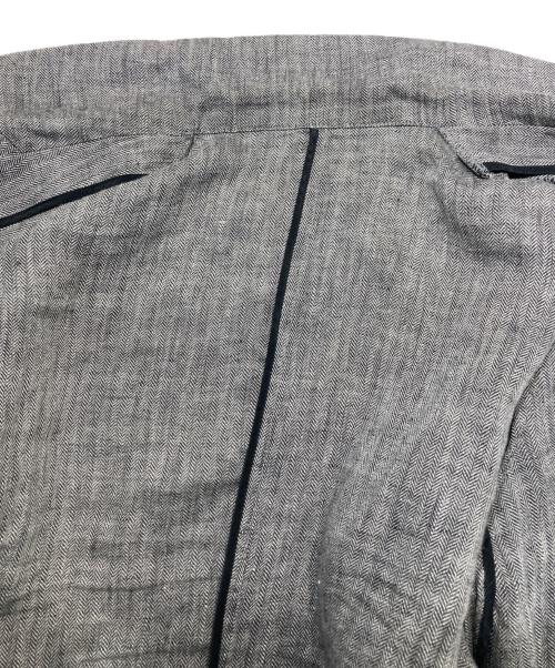 Spick and Span（スピック＆スパン）Spick and Span (スピック＆スパン) リネンエアリージャケット グレー サイズ:38の古着・服飾アイテム