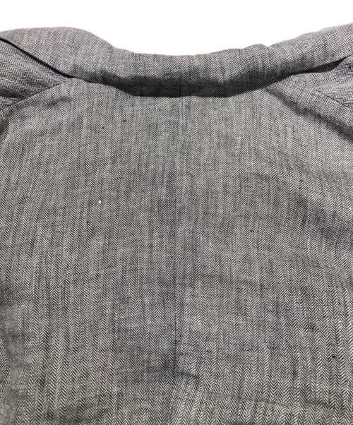 Spick and Span（スピック＆スパン）Spick and Span (スピック＆スパン) リネンエアリージャケット グレー サイズ:38の古着・服飾アイテム