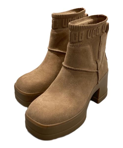 UGG（アグ）UGG (アグ) Moxy Chelsea ブラウン サイズ:22cmの古着・服飾アイテム