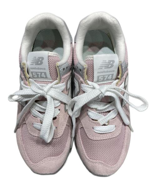 NEW BALANCE（ニューバランス）NEW BALANCE (ニューバランス) Wmns 574+ 'Stone Pink' ピンク サイズ:SIZE 22cmの古着・服飾アイテム