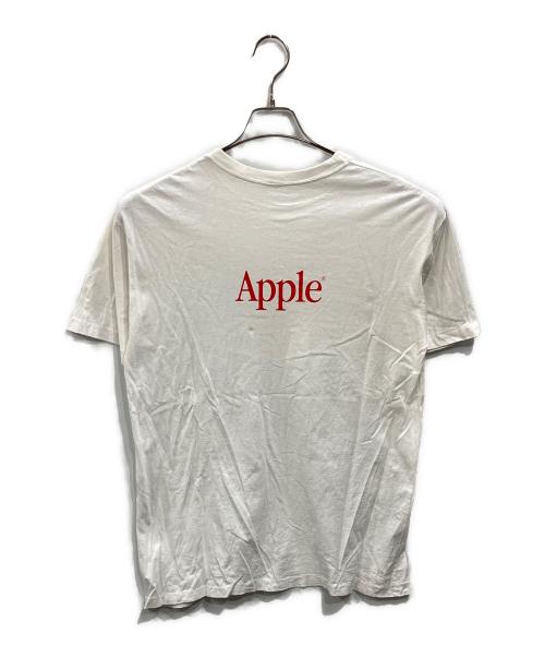 USED（ユーズド）USED (ユーズド) APPLE（アップル）社プリントTシャツ ホワイト サイズ: SIZE Lの古着・服飾アイテム