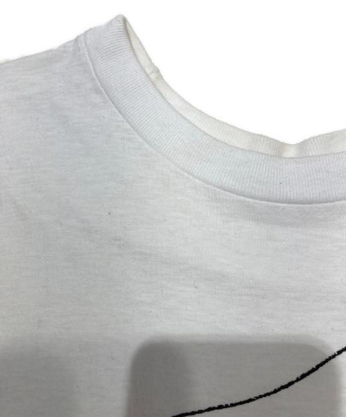 USED（ユーズド）USED (ユーズド) APPLE（アップル）社プリントTシャツ ホワイト サイズ: SIZE Lの古着・服飾アイテム