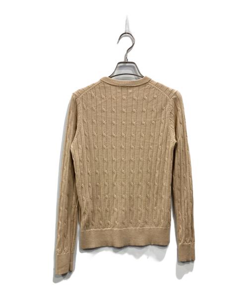 MACKINTOSH PHILOSOPHY（マッキントッシュ フィロソフィー）MACKINTOSH PHILOSOPHY (マッキントッシュ フィロソフィー) クルーネックニット ベージュ サイズ:SIZE M (38)の古着・服飾アイテム