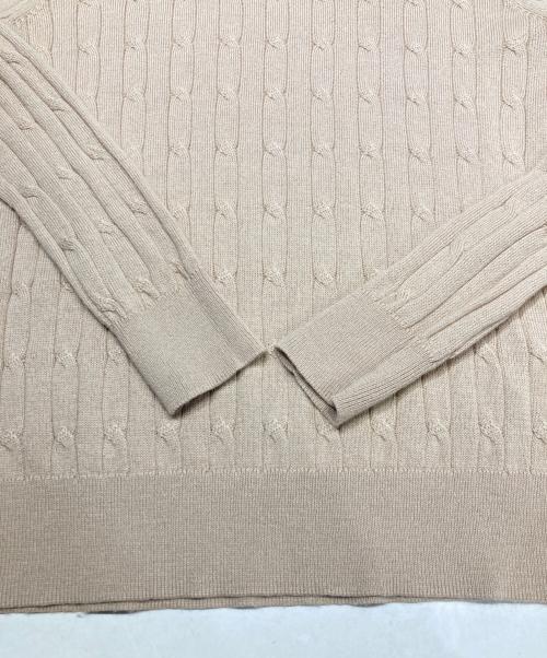 MACKINTOSH PHILOSOPHY（マッキントッシュ フィロソフィー）MACKINTOSH PHILOSOPHY (マッキントッシュ フィロソフィー) クルーネックニット ベージュ サイズ:SIZE M (38)の古着・服飾アイテム