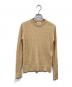 MACKINTOSH PHILOSOPHY（マッキントッシュ フィロソフィー）の古着「クルーネックニット」｜ベージュ