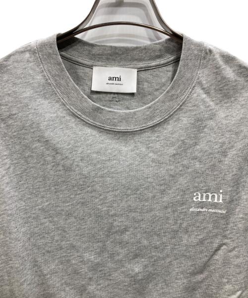 AMI Alexandre Mattiussi（アミアレクサンドルマテュッシ）AMI Alexandre Mattiussi (アミアレクサンドルマテュッシ) ロングカットソー グレー サイズ:Lの古着・服飾アイテム