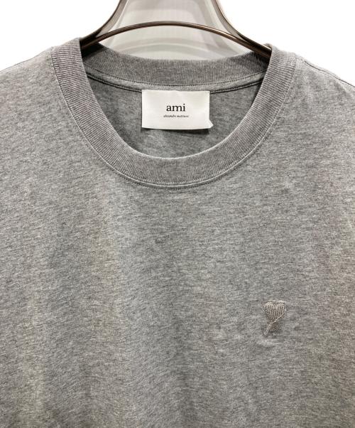 AMI Alexandre Mattiussi（アミアレクサンドルマテュッシ）AMI Alexandre Mattiussi (アミアレクサンドルマテュッシ) 半袖カットソー グレー サイズ:Lの古着・服飾アイテム