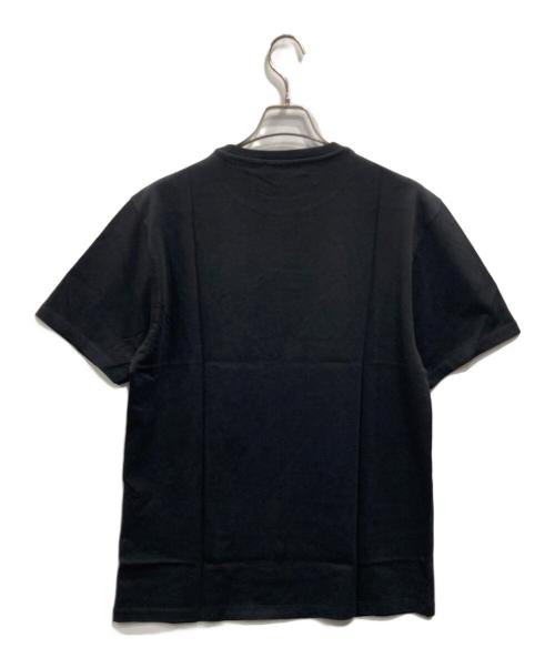 maison kitsune（メゾンキツネ）MAISON KITSUNE (メゾンキツネ) フォックスパッチ Tシャツ ブラック サイズ:Mの古着・服飾アイテム