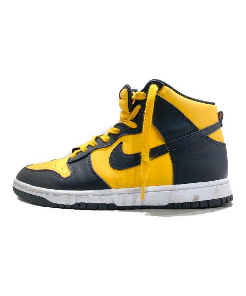 NIKE（ナイキ）NIKE (ナイキ) DUNK HIGH RETRO イエロー サイズ:27.5㎝の古着・服飾アイテム