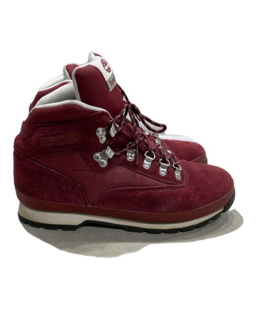 Timberland（ティンバーランド）Timberland (ティンバーランド) ユーロハイカー レッド サイズ:SIZE 27cmの古着・服飾アイテム